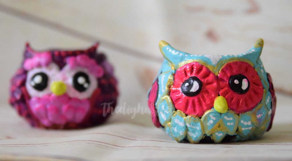 Clay Owl Planter