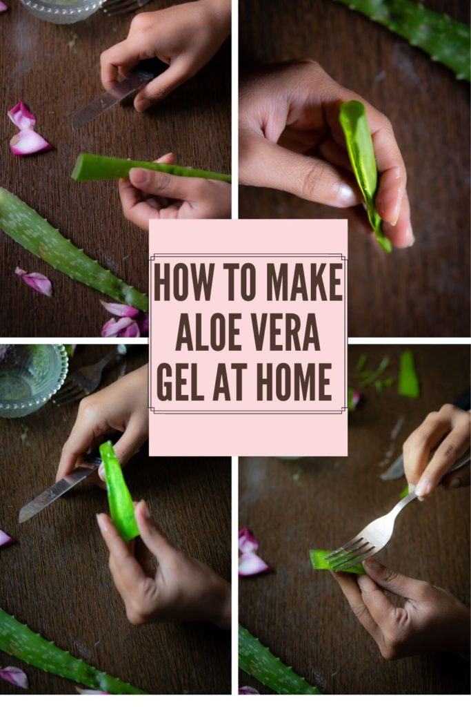 make aloe vera gel at home 