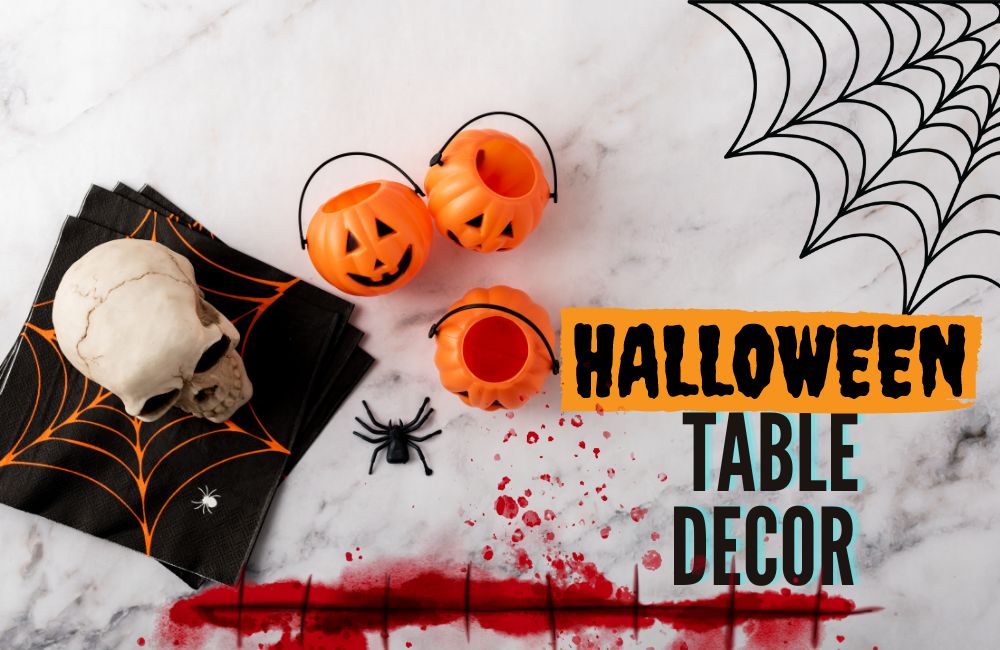 halloween table decorations